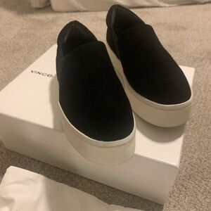 Vince Warren Suede Platform Sneaker